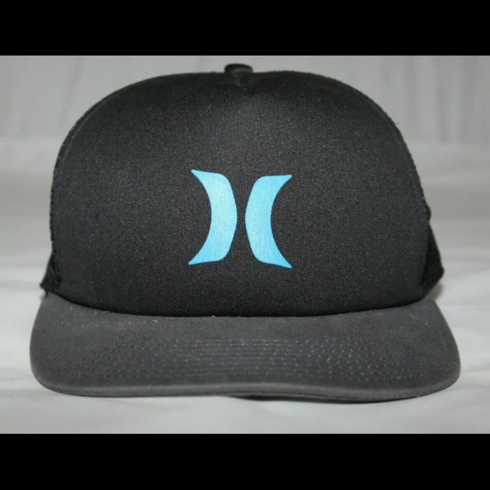Hurley Unisex Navy Blue Snapback Mesh Trucker Hat
